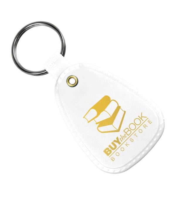Antimicrobial Western Saddle Key Tag