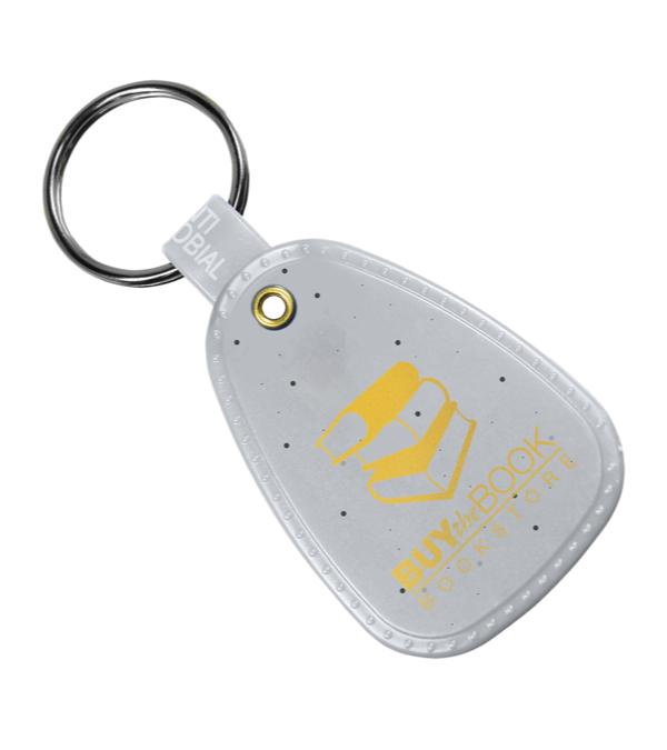 Antimicrobial Western Saddle Key Tag