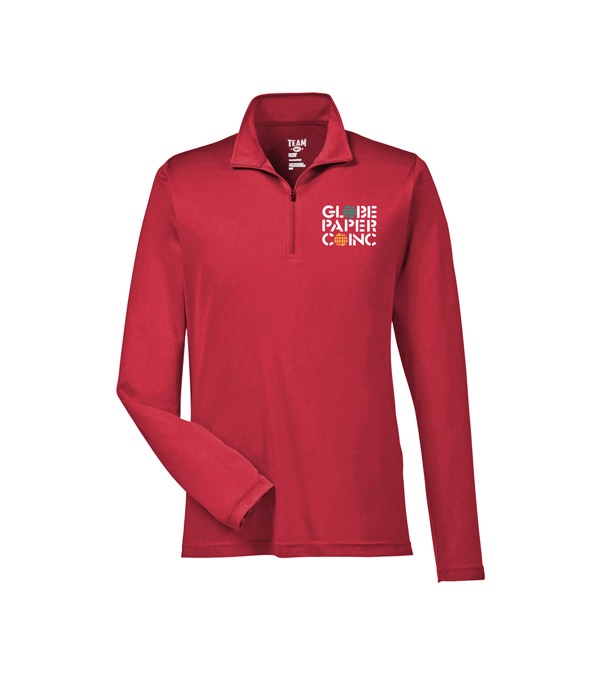 Team 365 Men's Zone Performance Quarter-Zip - Screen Print