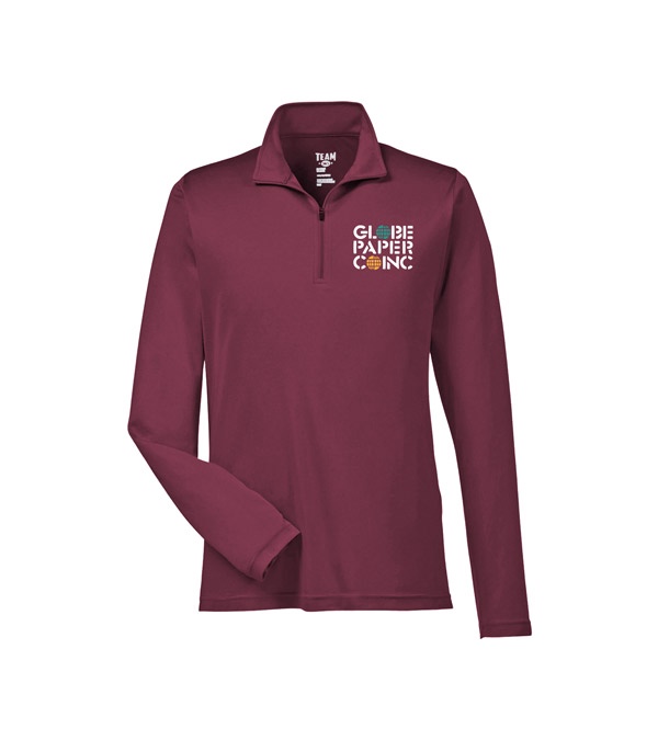 Team 365 Men's Zone Performance Quarter-Zip - Screen Print