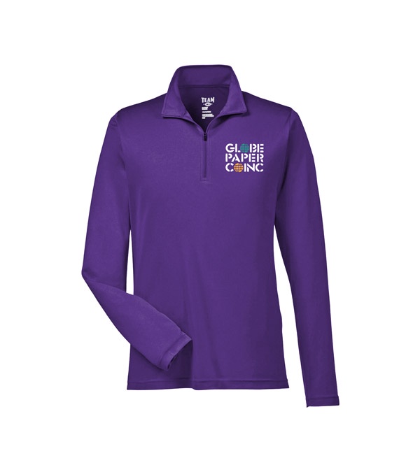 Team 365 Men's Zone Performance Quarter-Zip - Screen Print