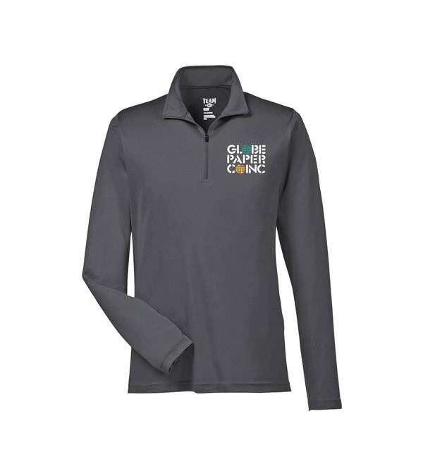 Team 365 Men's Zone Performance Quarter-Zip - Screen Print