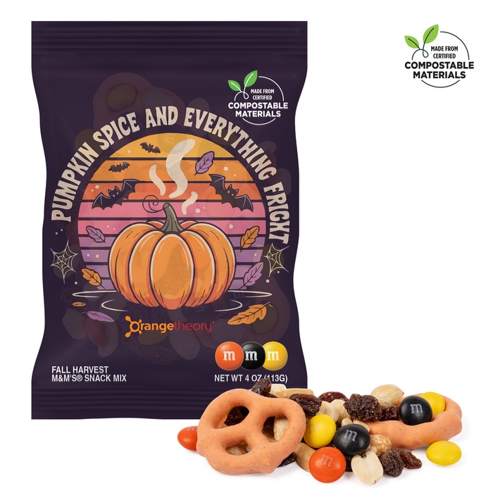 4 oz. ECO- Digibag™, Fall Harvest M&M Snack Mix