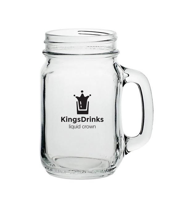 16 oz Libbey Mason Jars with Handles
