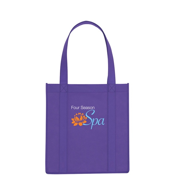 Non Woven Avenue Shopper Tote Bag