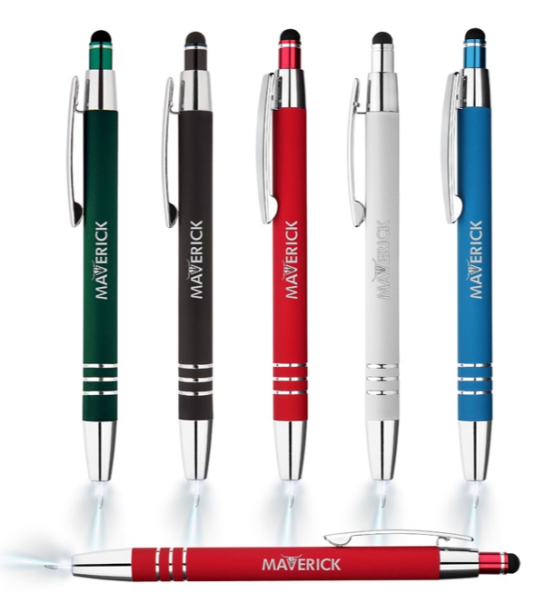 Celena Lighted Tip Soft Touch Stylus Pen