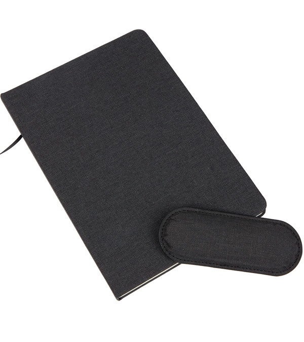 5.5&quot; x 8.5&quot; FSC Recycled PET Office Bound Notebook
