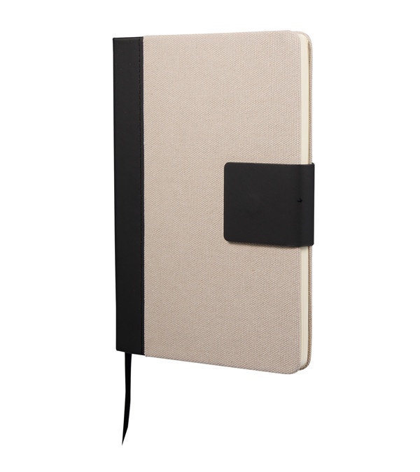 5.5&quot; x 8.5&quot; FSC® Recycled Canvas Bound Notebook