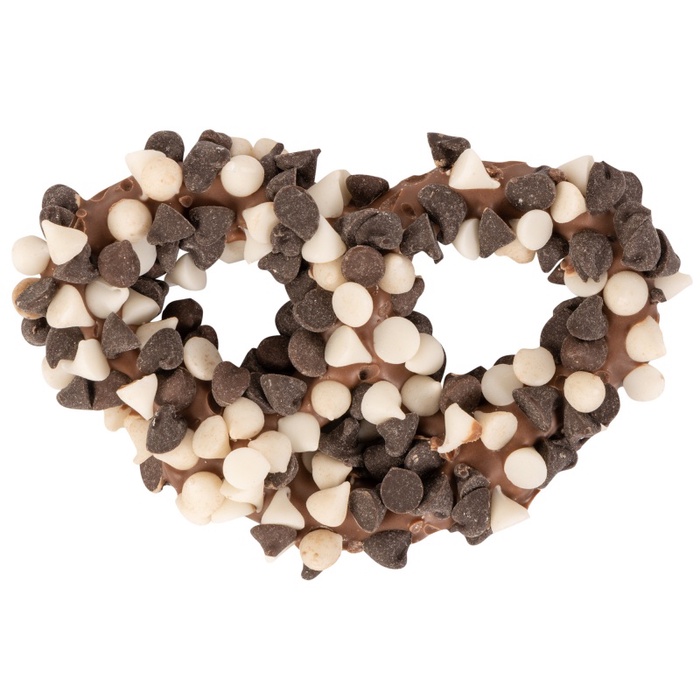 Premier Chocolate Pretzel Gift Box with Full Color Lid