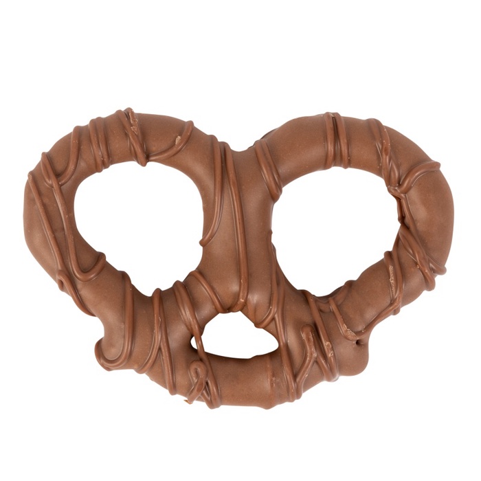 Premier Chocolate Pretzel Gift Box with Full Color Lid