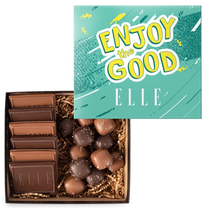 6 Piece Cookie and Confection Gift Box with Sea Salt Caramels