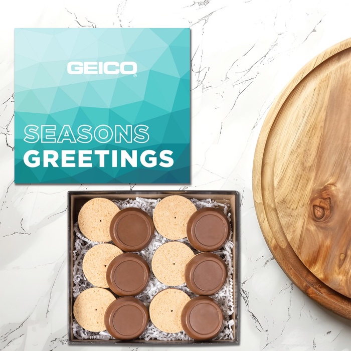 12 Piece Truffle Cookie Gift Box