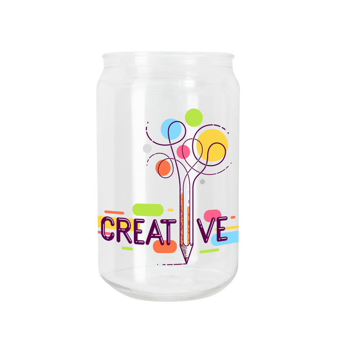 Garyline® Can-Shaped RPET Faux Glass - 16 oz.
