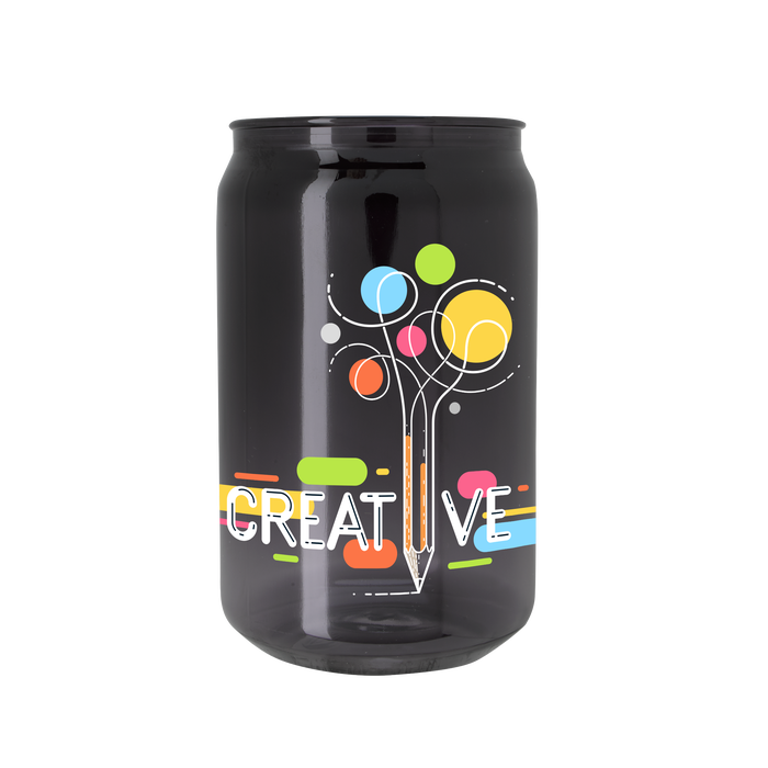 Garyline® Can-Shaped RPET Faux Glass - 16 oz.