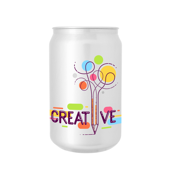 Garyline® Can-Shaped RPET Faux Glass - 16 oz.