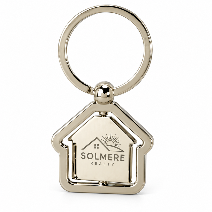 Dream Home Spinning Keyrings