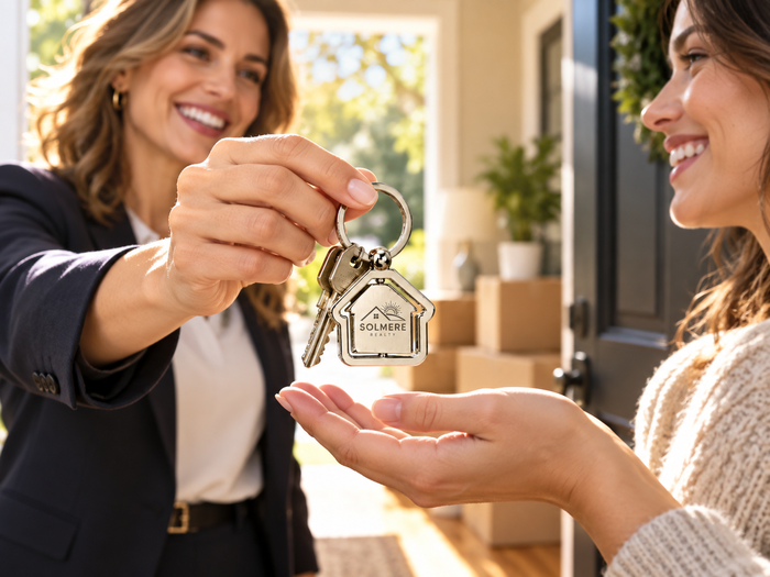 Dream Home Spinning Keyrings