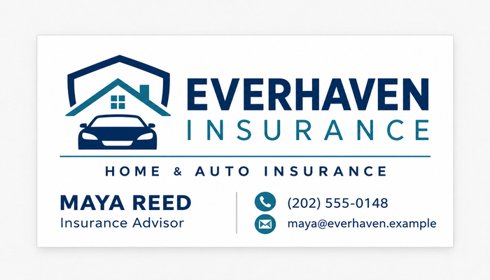 Business Card Magnet