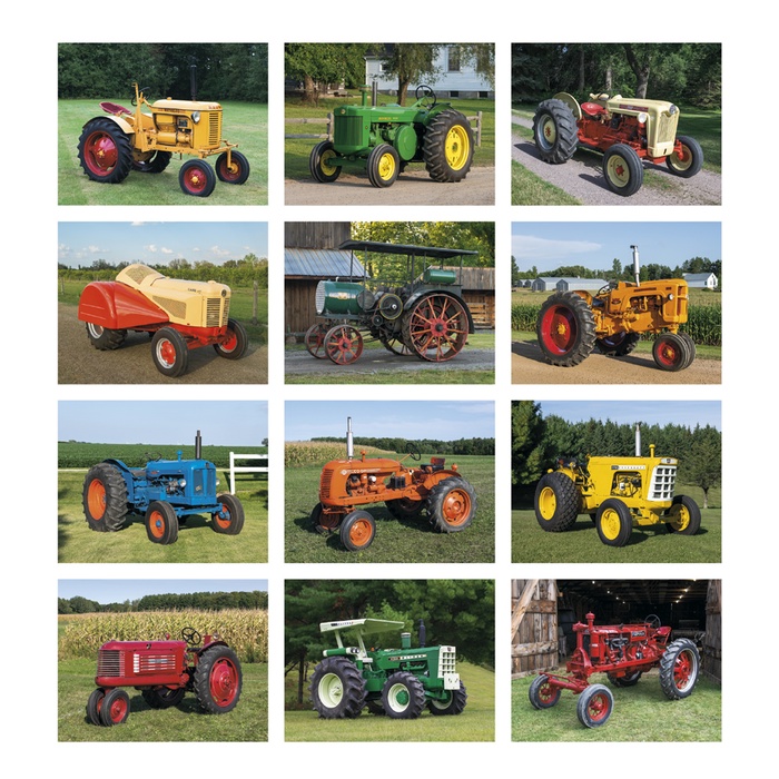 Classic Tractors Wall Calendar - 2027