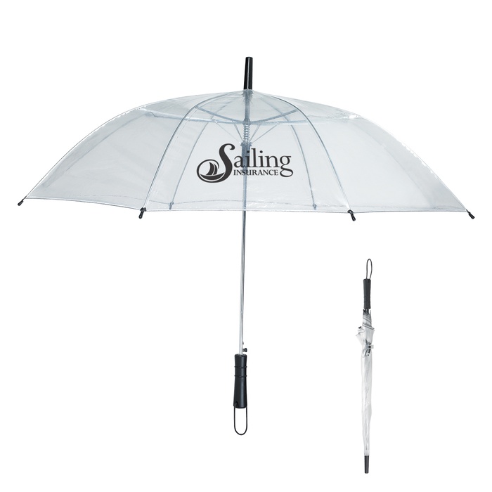 46" Arc Clear Umbrella