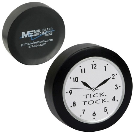 Custom Clock Stress Balls