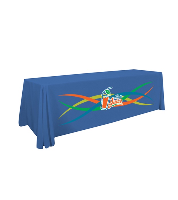 8' Standard Table Throw (Full-Color Front Only)