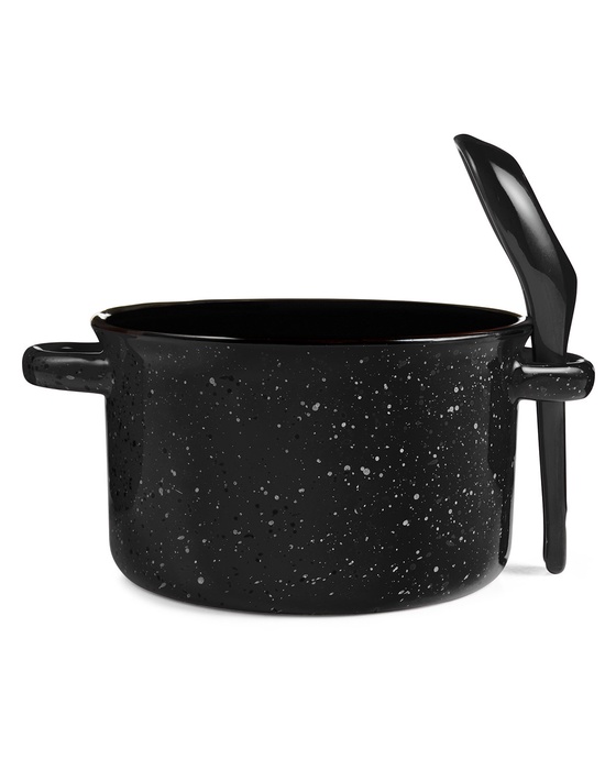 Campfire 20 oz. Ceramic Soup Bowl With Spoon
