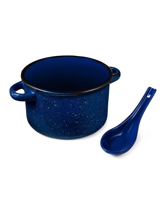 Campfire 20 oz. Ceramic Soup Bowl With Spoon