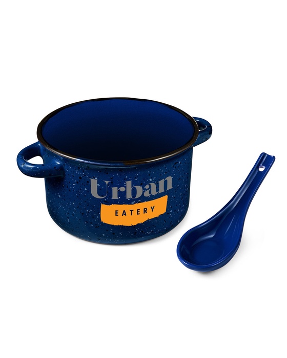 Campfire 20 oz. Ceramic Soup Bowl With Spoon