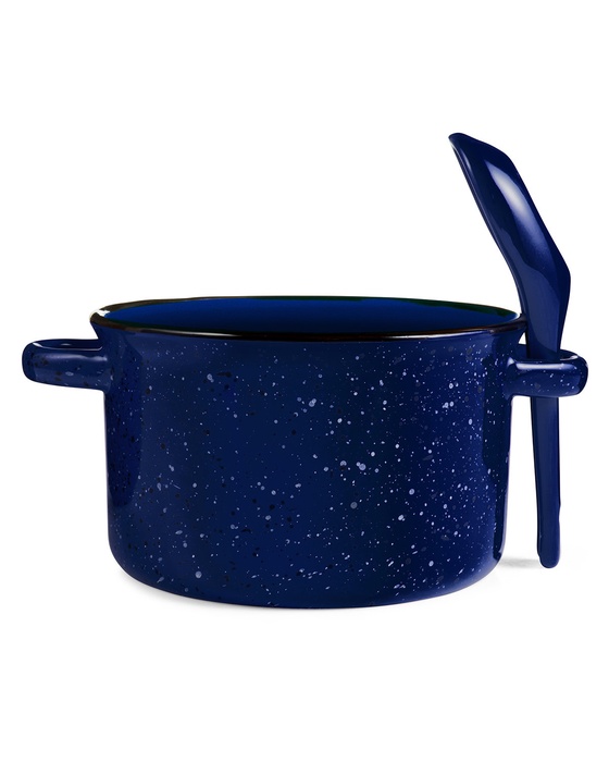 Campfire 20 oz. Ceramic Soup Bowl With Spoon