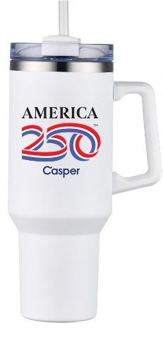 USA 250 Stainless Steel Travel Mug (Personalization Available)