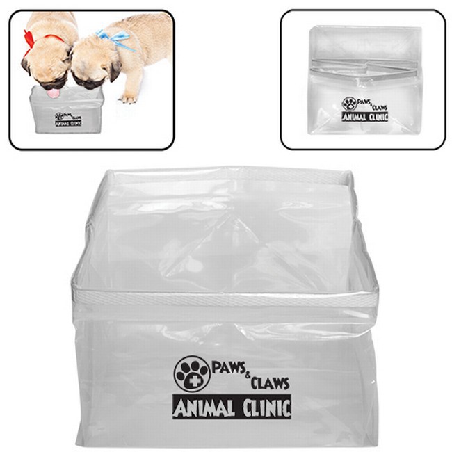 Custom Collapsible Pet Bowls