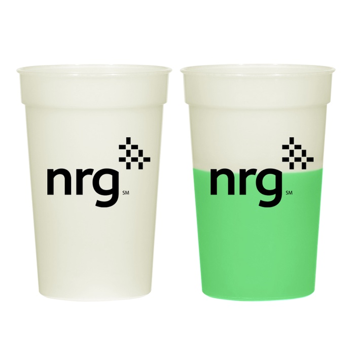 Color Changing 16 oz. Stadium Cups with Custom Printing