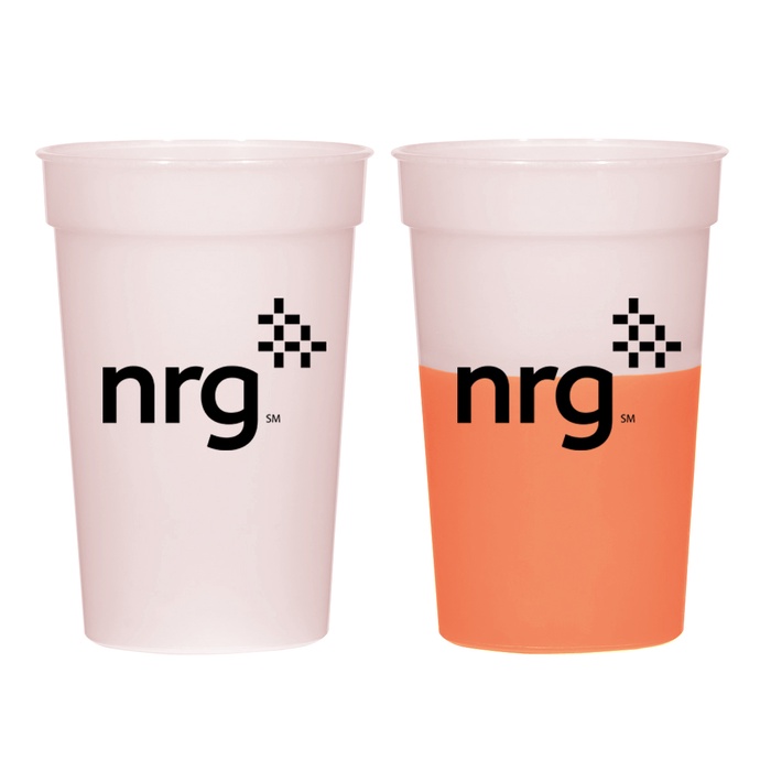 Color Changing 16 oz. Stadium Cups with Custom Printing