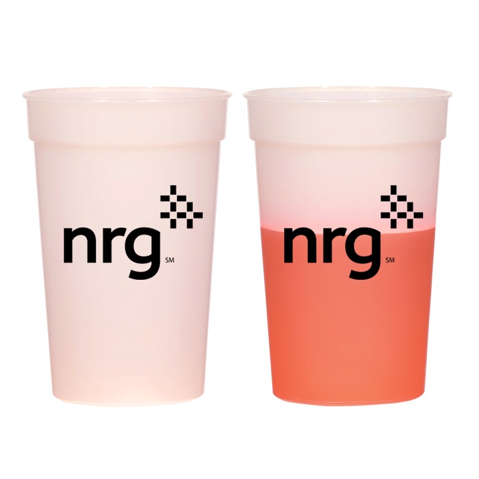 Color Changing 16 oz. Stadium Cups with Custom Printing