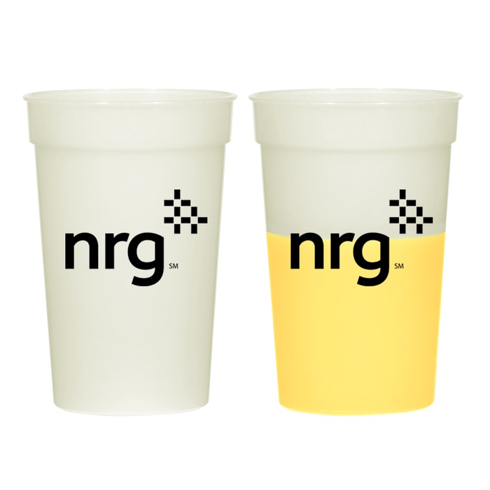 Color Changing 16 oz. Stadium Cups with Custom Printing