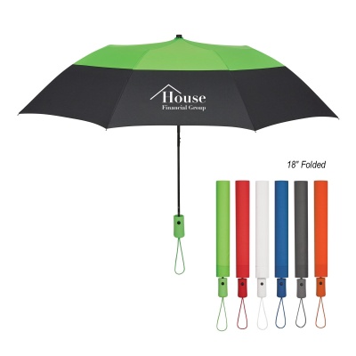 Color Top Folding Umbrella - 46"