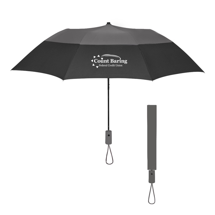 Color Top Folding Umbrella - 46"
