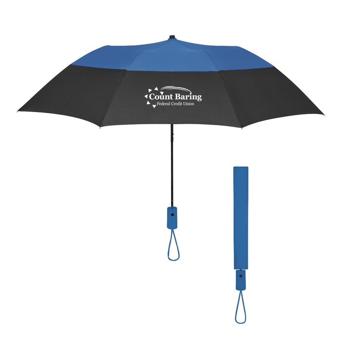 Color Top Folding Umbrella - 46"