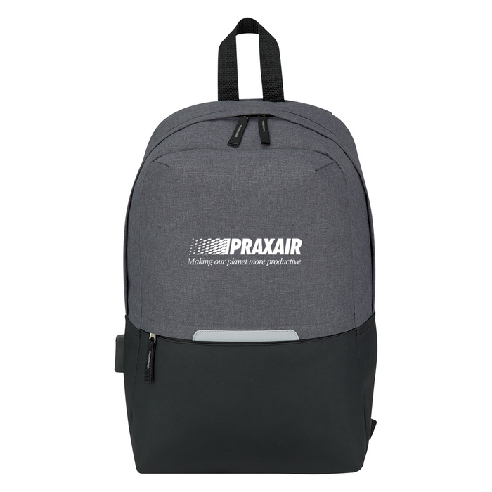 Custom Computer Backpack with Charging Port