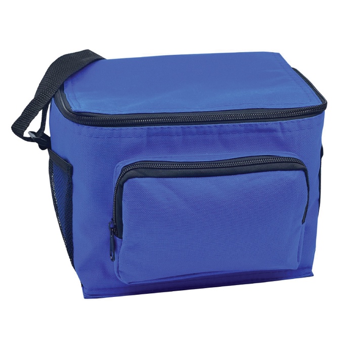 Custom 6 Pack Cooler with Side Pockets & Pouch