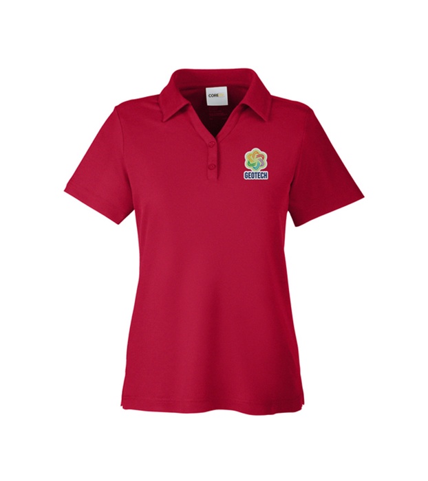 CORE365 Ladies' Fusion ChromaSoft Pique Polo - Embroidery