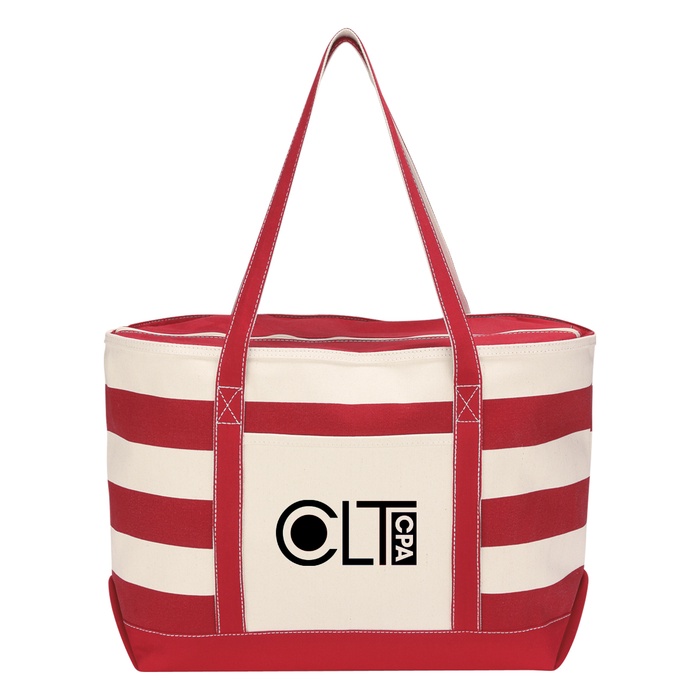 Cotton Canvas Custom Nautical Totes