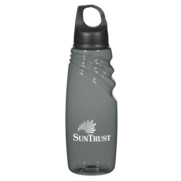 Crest Carabiner 20 oz. Promotional Sports Bottles