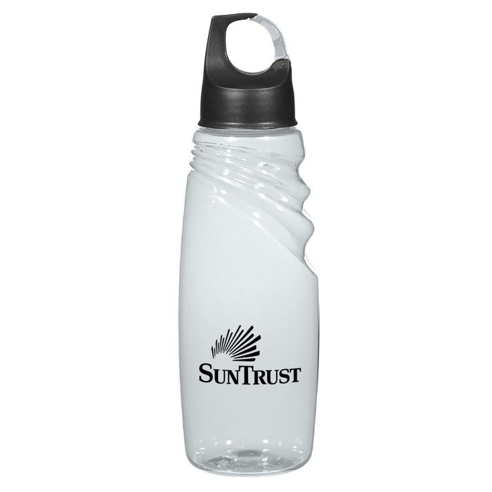 Crest Carabiner 20 oz. Promotional Sports Bottles