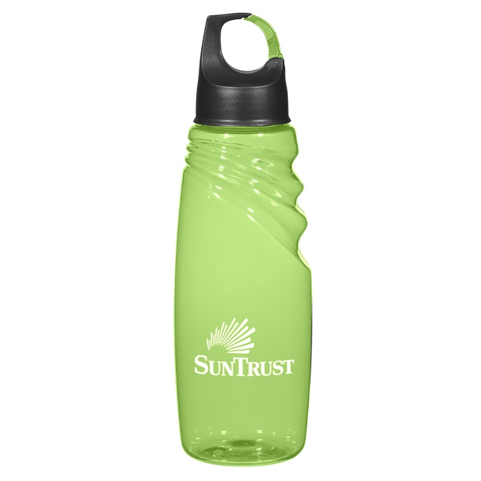 Crest Carabiner 20 oz. Promotional Sports Bottles