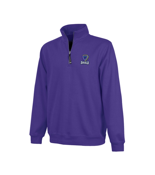 Crosswind Quarter Zip Sweatshirt Unisex - Embroidered