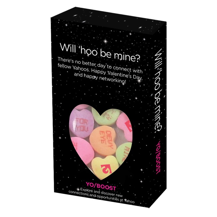 Sweetheart Conversation Heart Window Box
