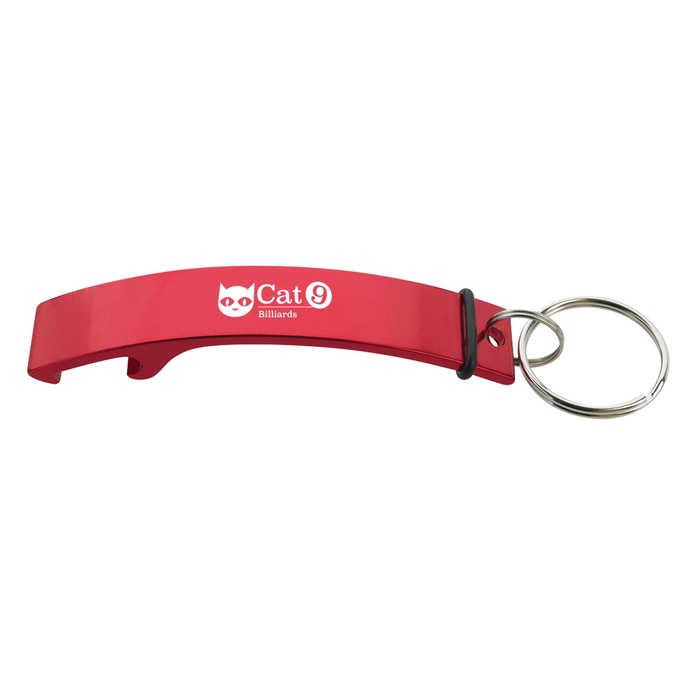 Curve Aluminum Promotional Bottle Openers