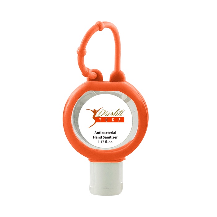 Custom 1.17 oz. Hand Sanitizer with Silicone Sleeve